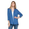 Women's 3/4 Sleeve Extra Soft Open Front Casual Flowy Viscose