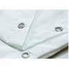 White Satin Stripe Shower Curtain Polyester Fabric - VARIOUS SIZES