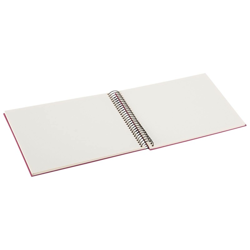 goldbuch Bella Vista Spiral Album with Picture Cut-Out, 40 Black
