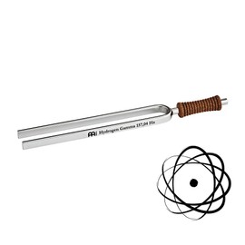 Sonic Energy Planetary Tuning Fork - Hydrogen Gamma (157.04 Hz / D3#) - Tuning Fork for Meditation and Therapy - Nickel Plated Steel (TF-E-HY)