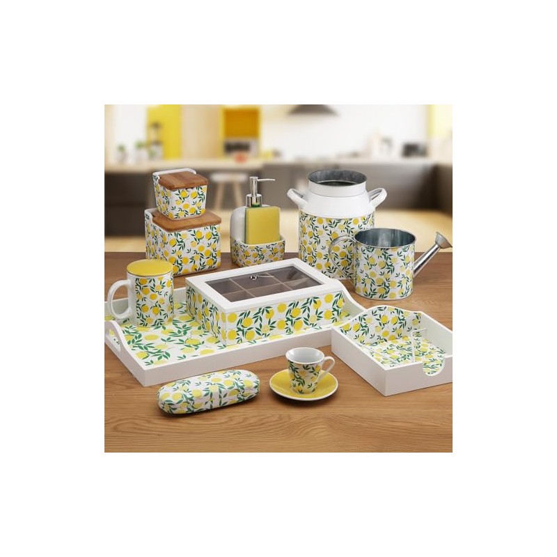 CESTAS CUADRADAS LEMONS SET OF 3