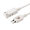 Sanwa Supply TAP-M705W Micro Tap, 3 Openings, 0.5 m, White