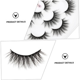 OHPHCALL False Eyelashes Dense Lightweight Makeup Lashes for Everyday Use Weddings Parties Realistic Looking Cosmetic Lashes