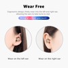 SYSFUN Single Bluetooth Wireless Earbud, Mini Invisible in-Ear Wireless Bluetooth