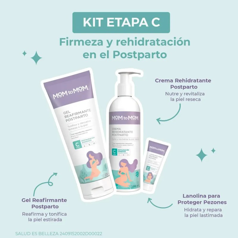 Mom To Mom Kit Cuidado Especial Piel Postparto