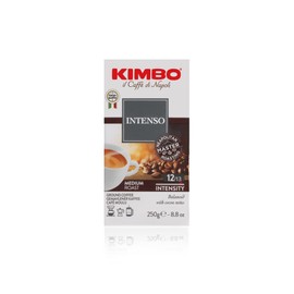 Kimbo Coffee, Espresso Intenso, Ground Coffee, Medium Roast, 12/13, Italian Coffee, 1 x 250g