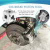 Lyxheth Cube Brake Caliper Compression Tool, Caliper Piston Compressor Tool,