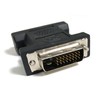 Micro Connectors, Inc. DVI-D Male To DVI-I Female Adapter(G08-223)
