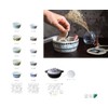 Awasaka PF-808 Flatware, Line Flower, Range Pack, Small, Diameter 4.3