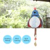 Resin Bird Wind Chime Resin Wood Hand Painted Delightful Melody
