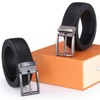 Glamicci Men's Genuine Leather Dress Belt 3.3cm wide |Scratch Resistant