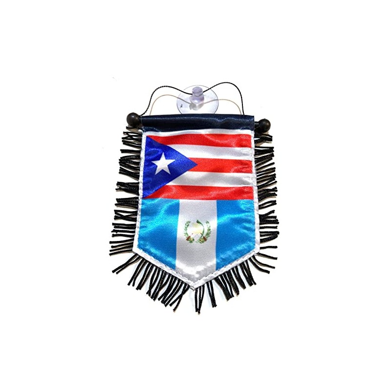 Puerto Guatemala Rican flag for Car Accessories Home Wall Window