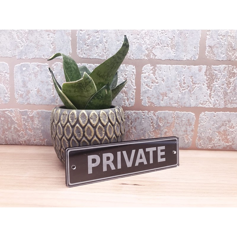 Private Door Sign, Notice, Plaque - Available in 3 sizes