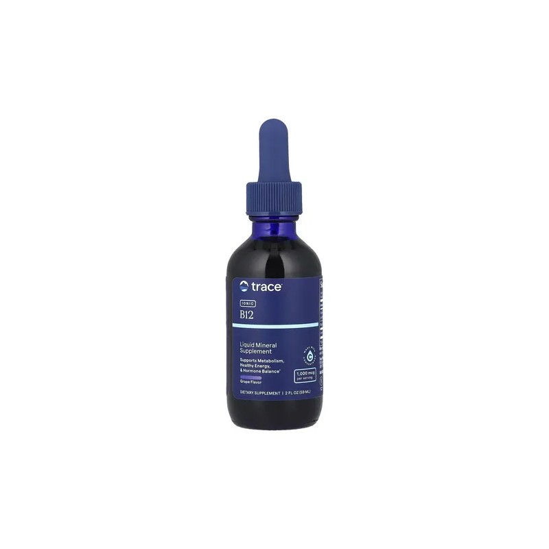 Suplemento Trace Minerals Vitamina B12 Líquido para el Metabolismo y
