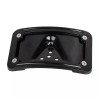 Unbranded Curved Laydown License Plate Mount Bracket w/ Frame For