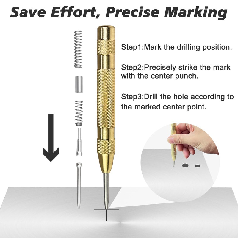 Step Drill Bit Set, Step Bits for DIY Projects and