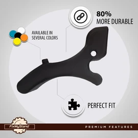 FIXMYSTAND release lever kit (includes springs) for DEWALT dw7231 brackets (Black)