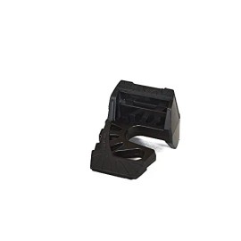 Wedge-It Compact Black Doorstop Holds Doors Open 90 Degrees Durable Lightweight Portable