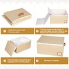 Lukeline Wedding Dress Storage Box, Wedding Dress Preservation Box with