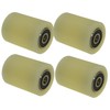 4 Pieces Nylon Rollers 30 mm diameter 40 mm wide