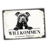 siviwonder Dog Sign Welcome Home Staffordshire Bull Terrier No. 1