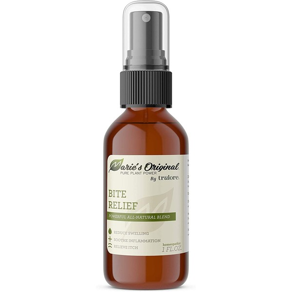 Marie's Original Bug Bite Itch Relief Spray - All Natural Insect Bite Relief. Relieves Itching, Swelling, and Irritation. After Mosquito Bite Relief, Bee Sting