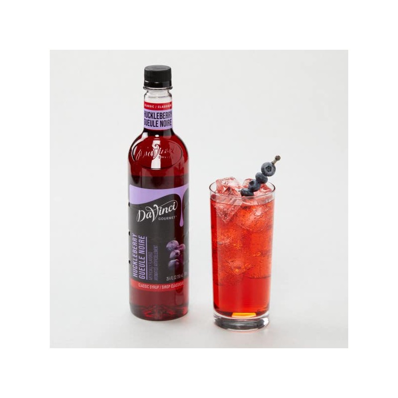 DaVinci Gourmet DaVinci Gourmet Classic Huckleberry Syrup, 25.4 Fluid Ounces