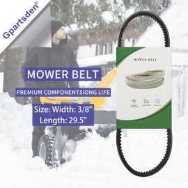 Gpartsden 37-9080 265-533 Auger Drive Belt for Toro Snow Blower 3521 421 521 522 38010 38015 38035 38052 38054 38056 38240 38250