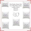 ARLINENS Duck Feather & Down Cushion Pads Inners Inserts Fillers