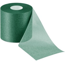 Nuanchu 30 Yards Pre-wrap Athletic Tape Pre Wrap Athletic Foam Underwrap Tape Foam Underwrap Bandage for Hair Soccer Sports Wrists Elbows Knees Ankles 2.76 Inches(Dark Green)