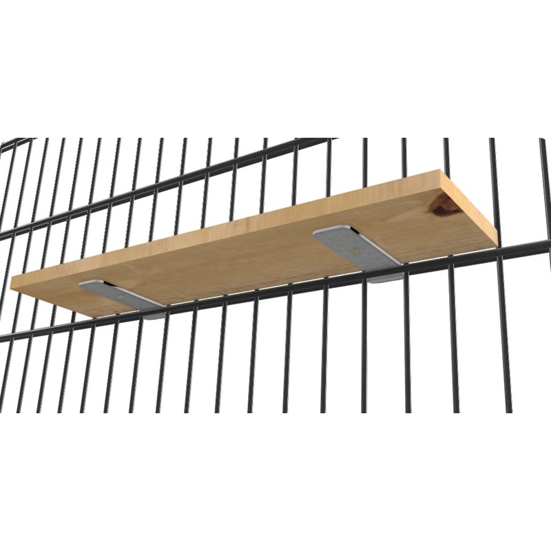 zauniversum Board Holder Fence Shelf Galvanised