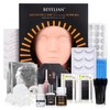 BEYELIAN- Kit de suministros para extensiones de pestañas: este kit