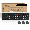 Nilight A/C Heater Climate Control Module Panel Compatible with 2001