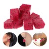 Kisangel 10pcs Realistic Fake Fruit Model Set with Dragon Fruit