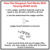 HangEmFast Metal Joist Hanger Installation Jig - Lightweight Durable Ergonomic