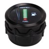 52mm Oil Fuel Level Gauge Meter Indicator LED Flashing Reminder