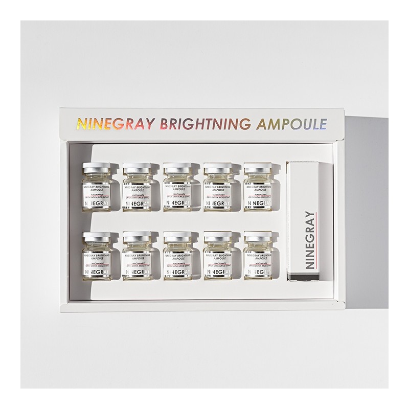 [1+1] Nine Gray Brightening Whitening Wrinkle Moisture Ampoule 50ml /