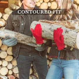 isotoner isotoner womens Stretch Fleece Gloves, Ivory, One Size US