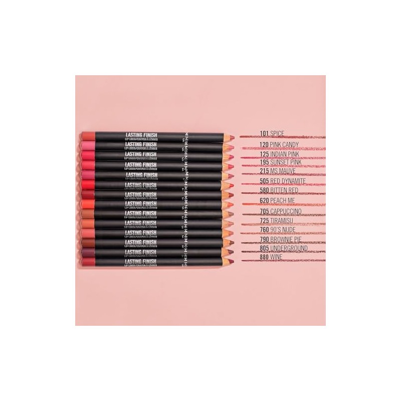 Rimmel London Lasting Finish Lip Liner - 880 Wine Lip