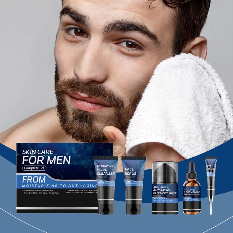 Set Limpieza Facial Profunda Hidratante Antiarrugas Calma