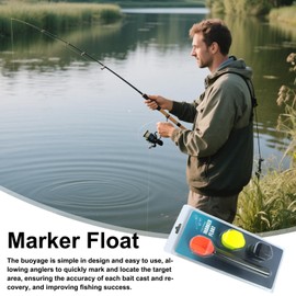 Fishing Floats Buoys | Fish Marker Float | Lightweight Fishing Gear, Water Depth Measurement for Freshwater Saltwater Lakes Rivers