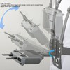 Drone RC Chest Mount Adjustable Angle Foldable Drone Controller Chest
