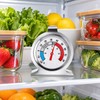 Analog Refrigerator Freezer Thermometer for Kitchen Temperature Monitoring – Easy-Read
