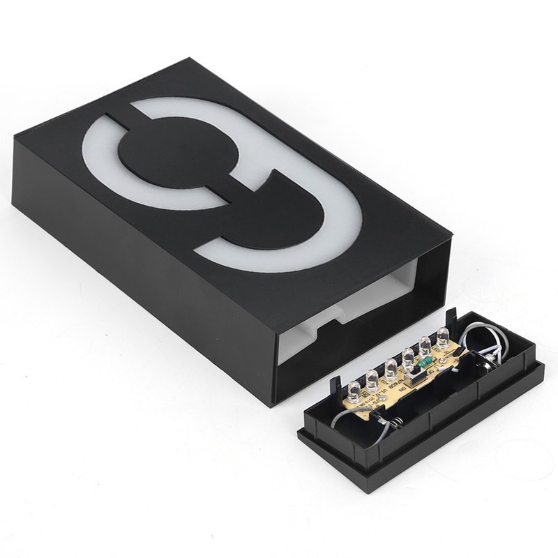 Outdoor Solar Power LED Number Sign Light House Hotel Store