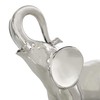 Deco 79 Ceramic Elephant Decorative Sculpture Standing Home Decor Statue,