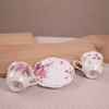 Guangyang 15pcs Porcelain Tea Sets 7 OZ Cups& Saucer Service
