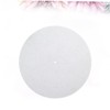 Mikinona Vinyls White Felt Turntable Slipmat Dj Slipmats Cork Slipmats