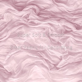 2 Pack Blush Cheesecloth Table Runners, 10Ft Baby Pink Gauze Table Runner Romantic Wedding Cheese Cloths Decor for Bridal Baby Shower Engagement Party Mother's Day Decorations