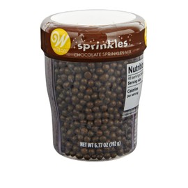 Chocolate Sprinkles Mix -- 3 Cell -- Net Wt 6.77 OZ (192 g)
