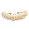 NGe 10Pcs 1" Genuine Wool Buffing Ball with 1/8" Shank,
